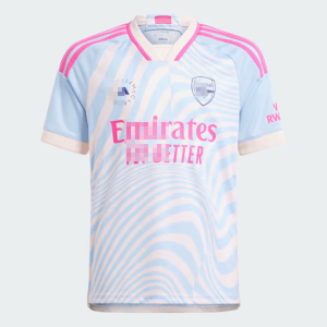 Camiseta de Arsenal 2023/2024 Azul/Rosa
